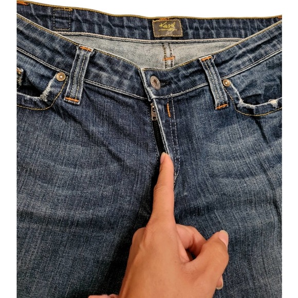 Kasil Womans Flared Jeans Medium Wash Jeans Size 30 - Picture 12 of 14